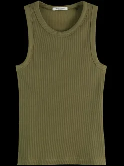 Online RACER RIB TANK Women Tops & T-shirts