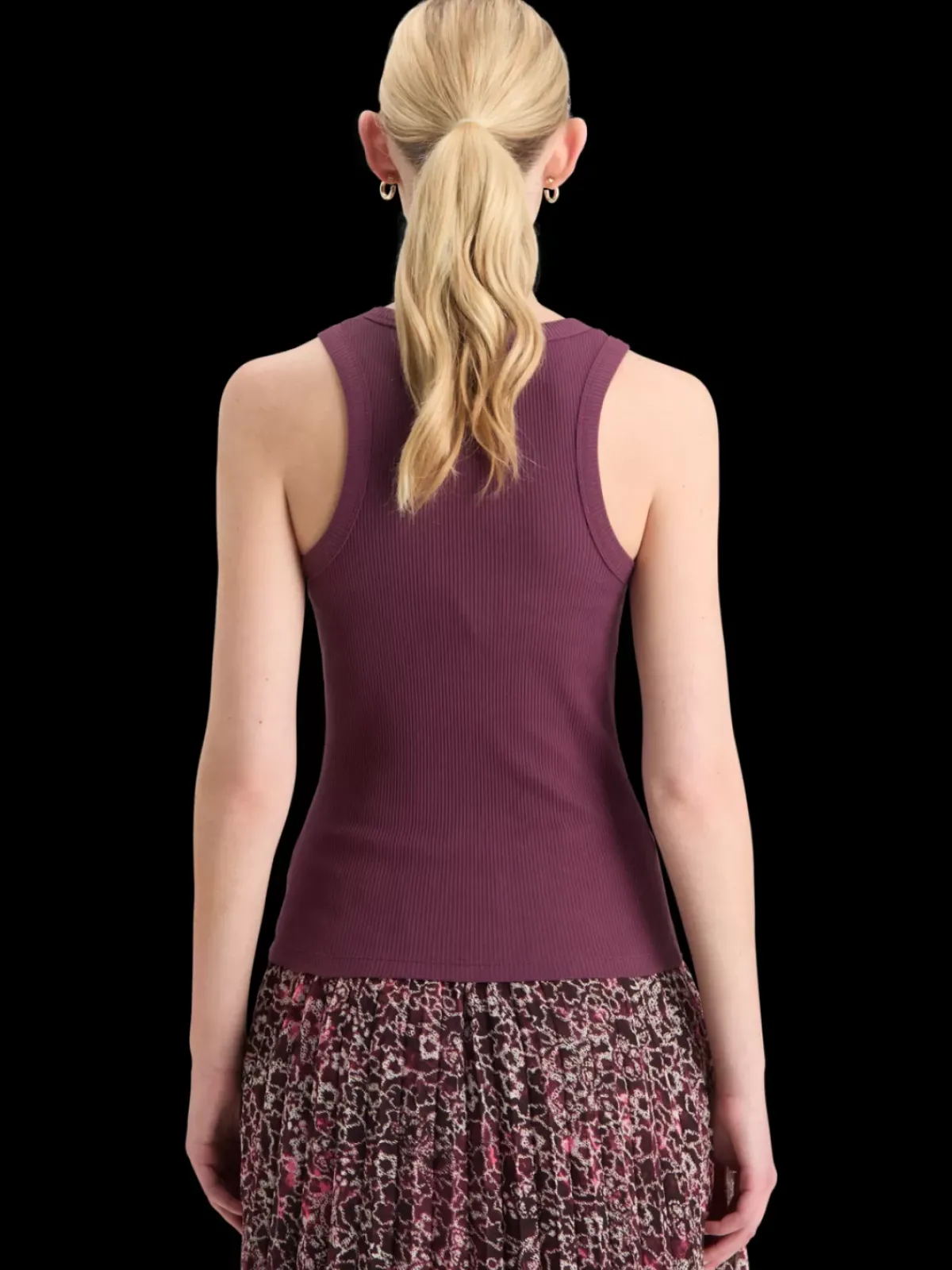 Discount RACER RIB TANK Women Tops & T-shirts