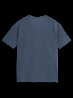 Hot RAW EDGE GARMENT DYE T-SHIRT T-shirts & Polo Shirts