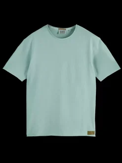 Hot RAW EDGE GARMENT DYE T-SHIRT T-shirts & Polo Shirts