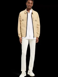 Sale Regular fit cotton linen shirt Shirts