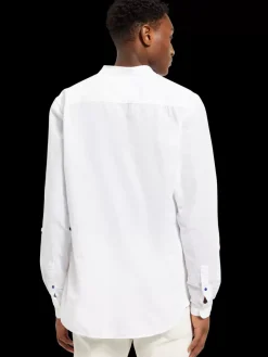 Sale Regular fit cotton linen shirt Shirts