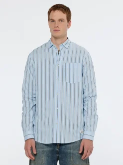 Fashion Regular fit dobby stripe shirt Shirts