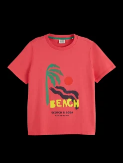 Outlet REGULAR FIT FRONT ARTWORK T-SHIRT Women Tops & T-shirts