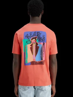 Clearance Regular fit front back artwork t-shirt T-shirts & Polo Shirts