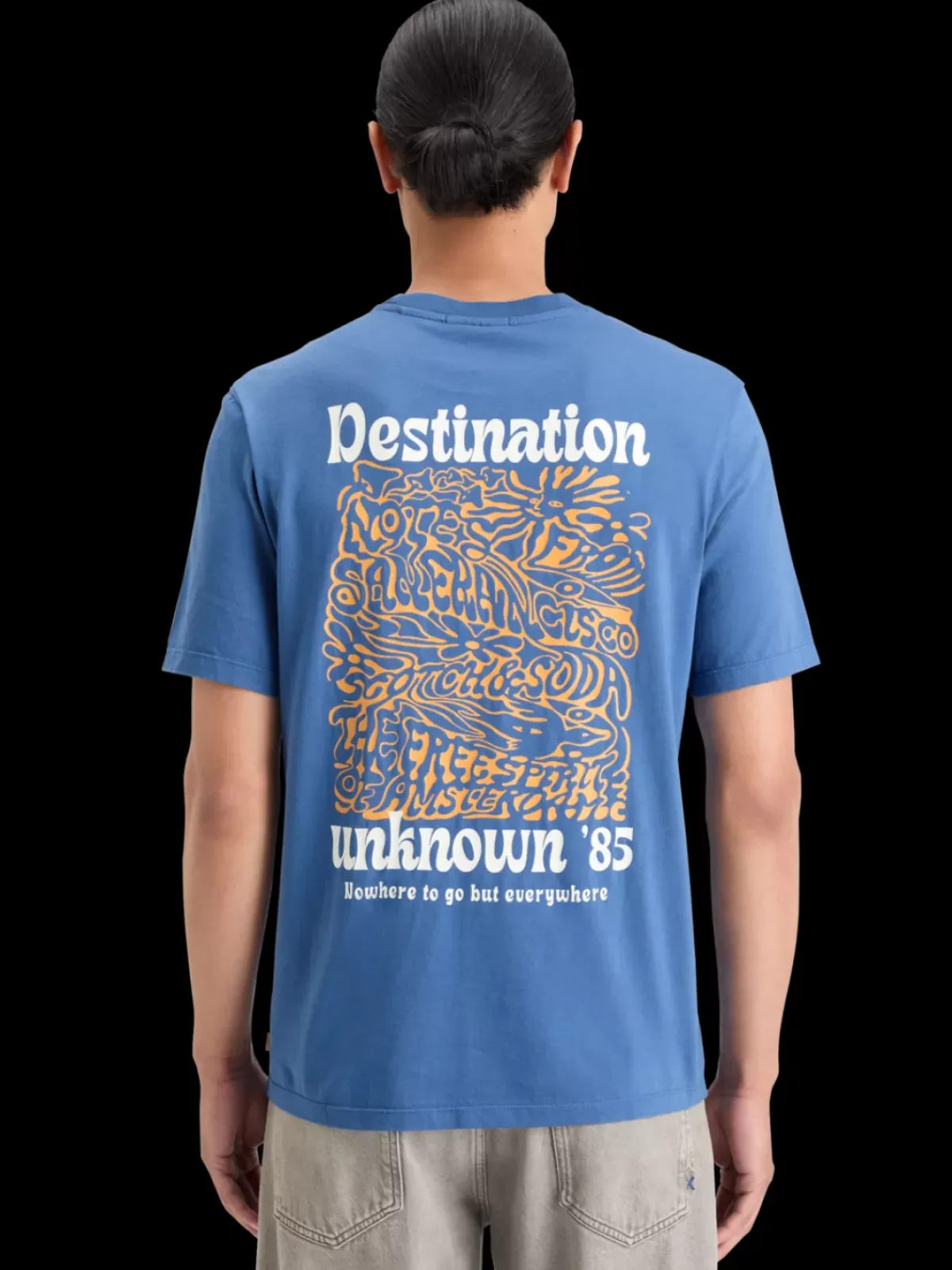 Fashion REGULAR FIT FRONT BACK ARTWORK T-SHIRT T-shirts & Polo Shirts
