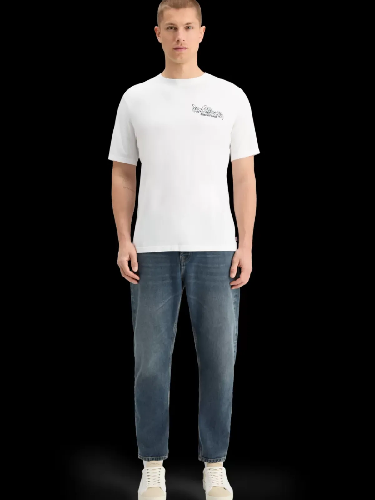 Fashion REGULAR FIT FRONT BACK ARTWORK T-SHIRT T-shirts & Polo Shirts
