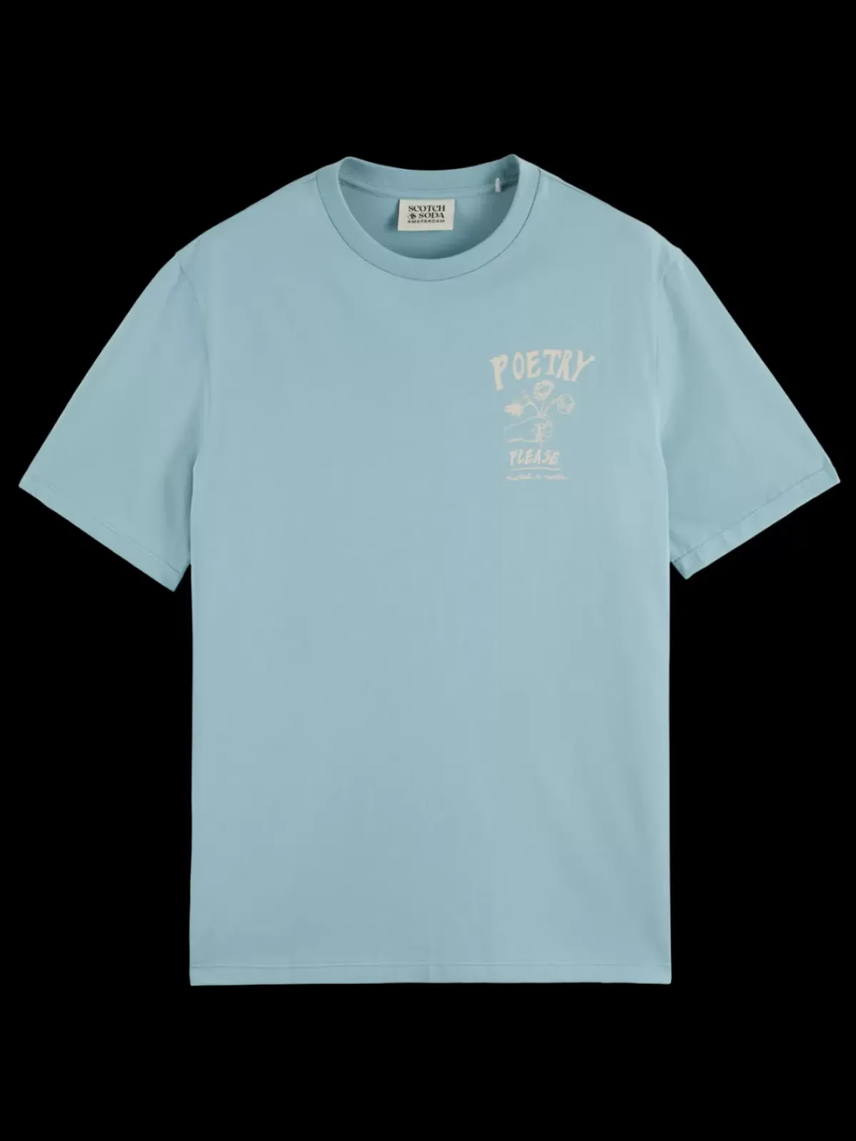 Online Regular fit front chest artwork t-shirt T-shirts & Polo Shirts
