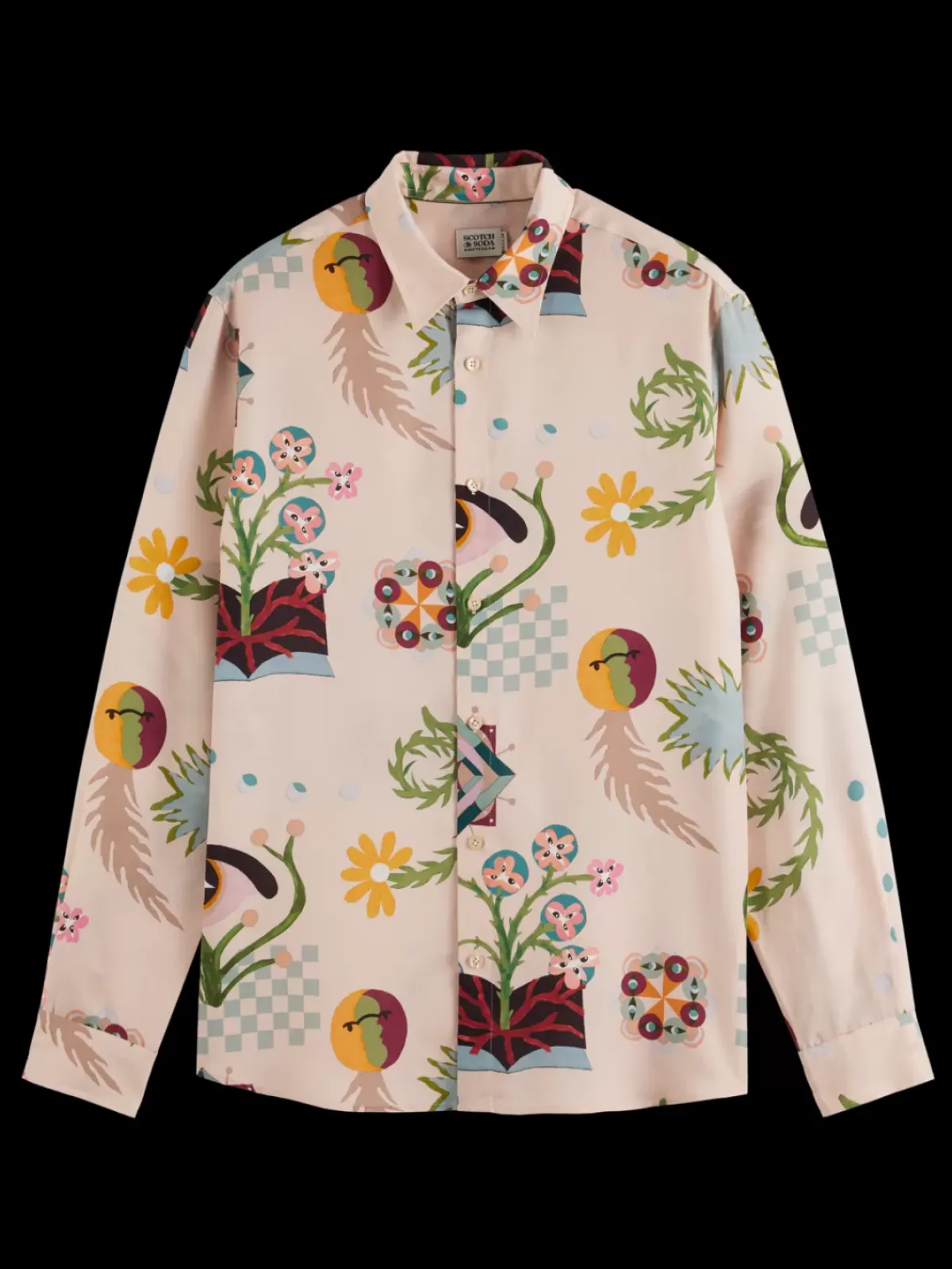 Clearance REGULAR FIT MID SHINE AOP SHIRT Shirts