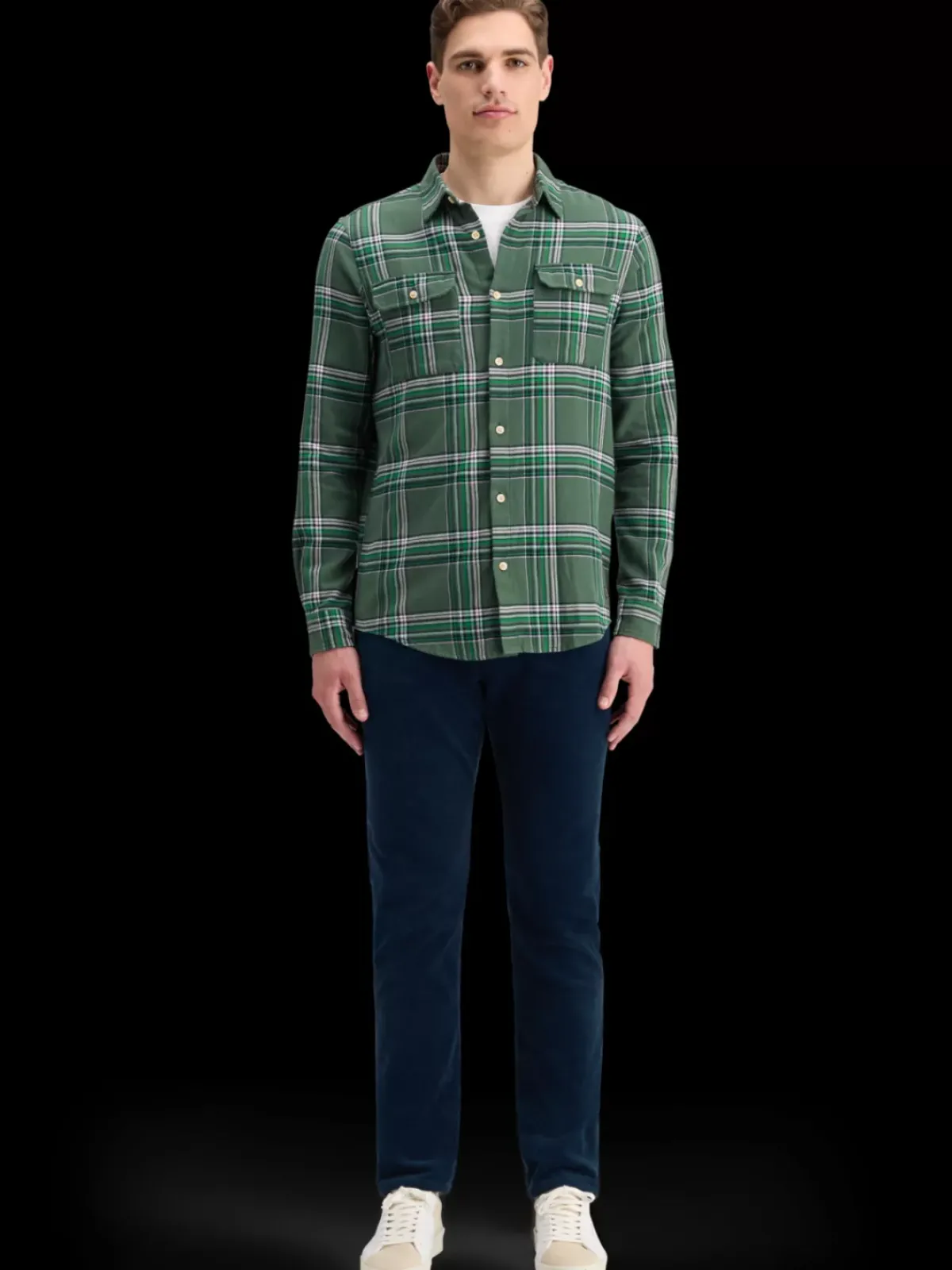 Online REGULAR FIT MULTICOLOURED FLANNEL CHECK SHIRT Shirts