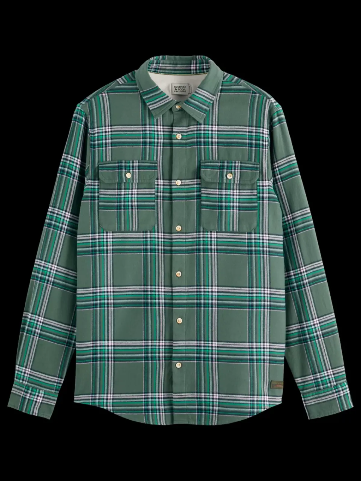 Online REGULAR FIT MULTICOLOURED FLANNEL CHECK SHIRT Shirts