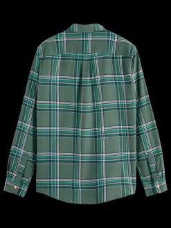 Online REGULAR FIT MULTICOLOURED FLANNEL CHECK SHIRT Shirts