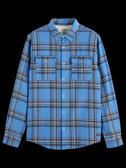Online REGULAR FIT MULTICOLOURED FLANNEL CHECK SHIRT Shirts