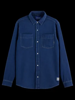 Discount REGULAR FIT PREMIUM TWILL WASHED SHIRT Shirts