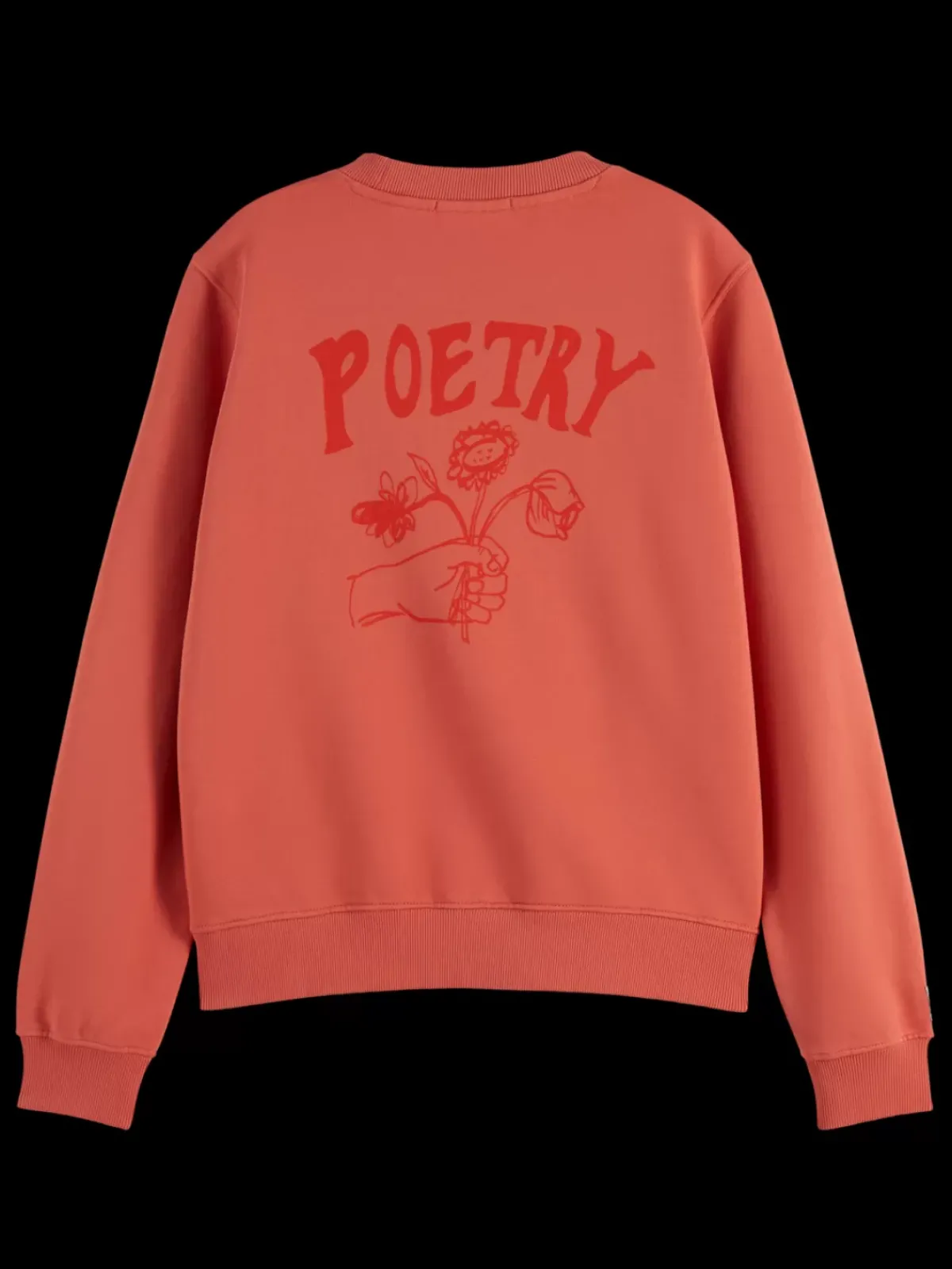 Best Regular fit sweatshirt with front and back artwork Women Sweatshirts & Hoodies