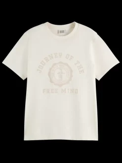 Clearance Regular fit t-shirt with front artwork Women Tops & T-shirts