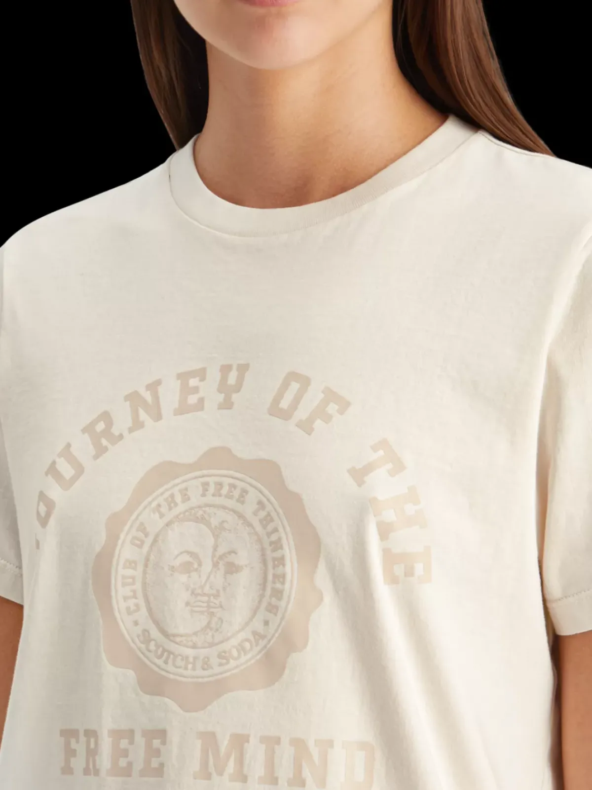 Clearance Regular fit t-shirt with front artwork Women Tops & T-shirts
