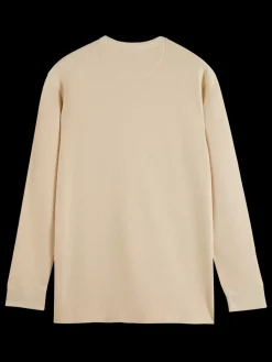 Sale Regular fit waffle t-shirt ls T-shirts & Polo Shirts
