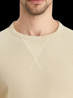 Sale Regular fit waffle t-shirt ls T-shirts & Polo Shirts