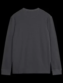 Sale Regular fit waffle t-shirt ls T-shirts & Polo Shirts