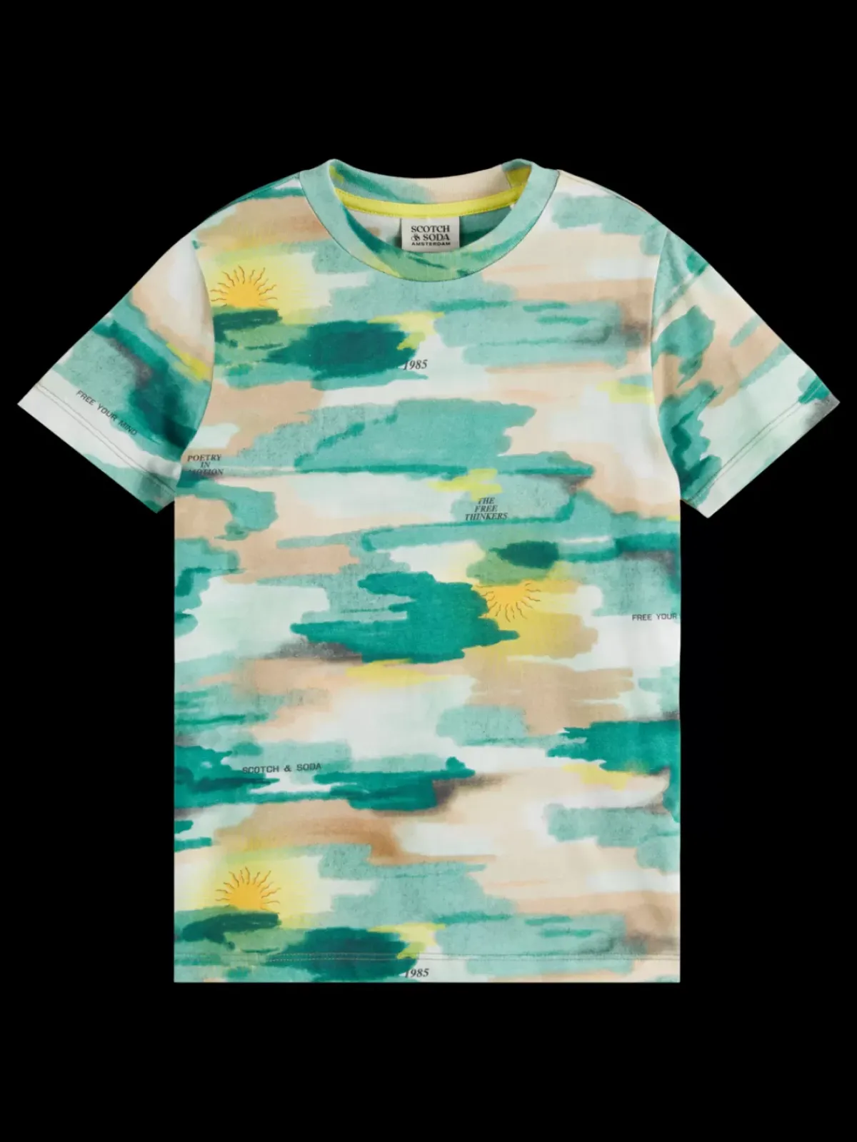 Best REGULAR-FIT ALLOVER PRINTED T-SHIRT Kids/BOY T-shirts