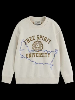 New REGULAR-FIT LOGO CARRIER CREW Kids/BOY Sweatshirts & Hoodies