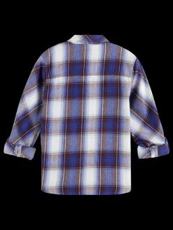 Clearance REGULAR-FIT YARN-DYED CHECKED FLANNEL SHIRT Kids/BOY Shirts