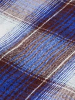 Clearance REGULAR-FIT YARN-DYED CHECKED FLANNEL SHIRT Kids/BOY Shirts