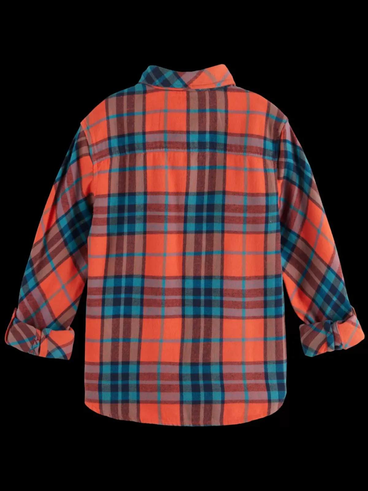 Clearance REGULAR-FIT YARN-DYED CHECKED FLANNEL SHIRT Kids/BOY Shirts