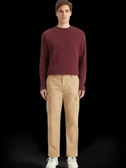 Discount Relaxed fit blanket stitch slub longsleeve t-shirt T-shirts & Polo Shirts