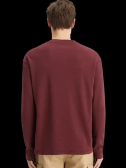 Discount Relaxed fit blanket stitch slub longsleeve t-shirt T-shirts & Polo Shirts