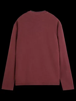 Discount Relaxed fit blanket stitch slub longsleeve t-shirt T-shirts & Polo Shirts
