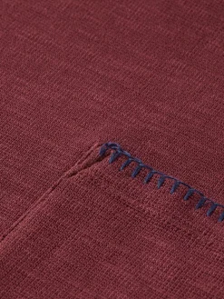 Discount Relaxed fit blanket stitch slub longsleeve t-shirt T-shirts & Polo Shirts