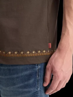 Best RELAXED FIT EMBROIDERY T-SHIRT T-shirts & Polo Shirts