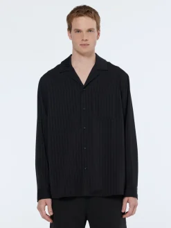 Best Relaxed fit jacquard sateen shirt Shirts