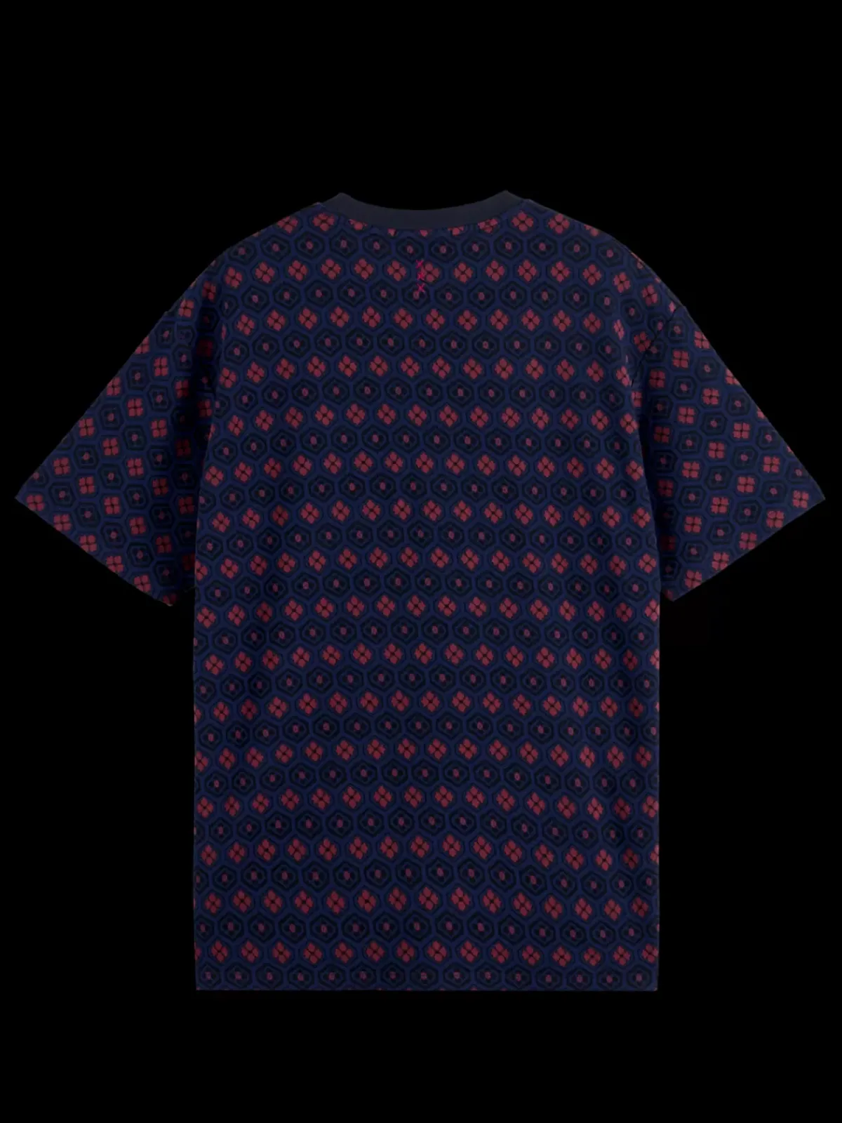 Outlet Relaxed fit jacquard t-shirt T-shirts & Polo Shirts