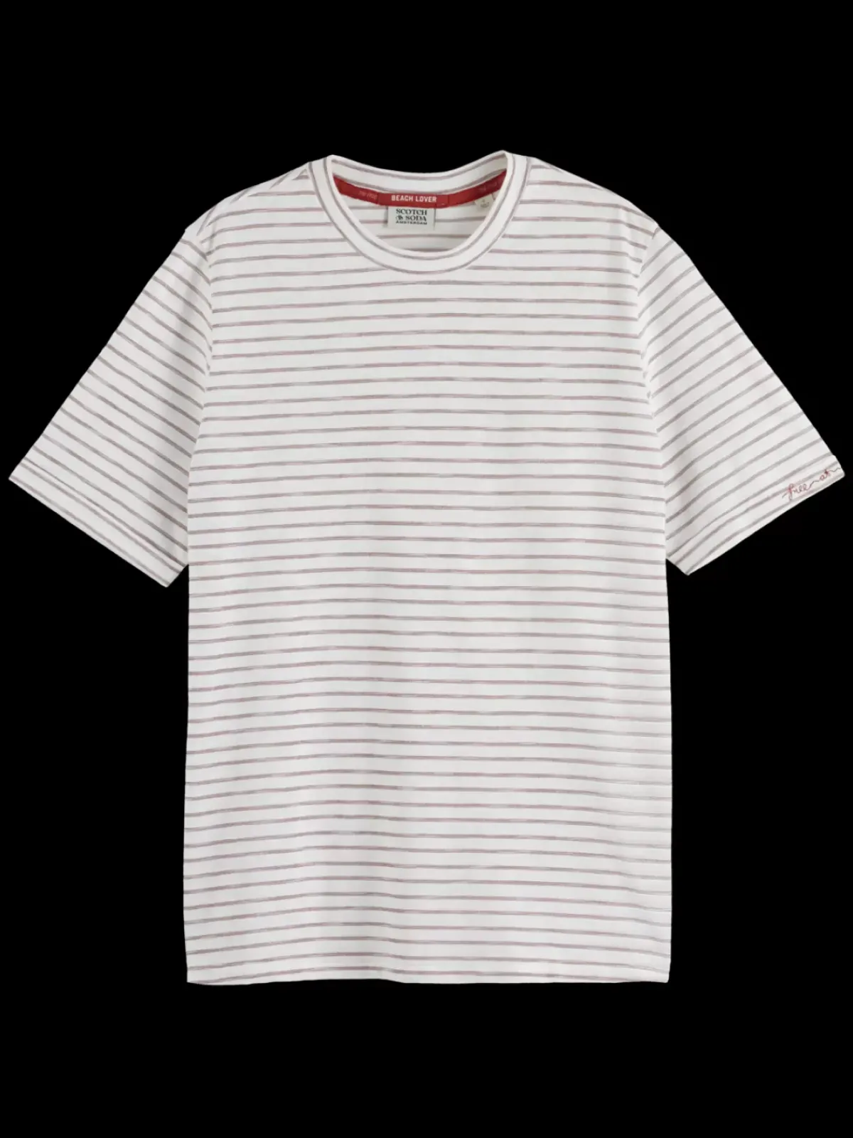 Best RELAXED FIT LUREX STRIPE T-SHIRT Women Tops & T-shirts