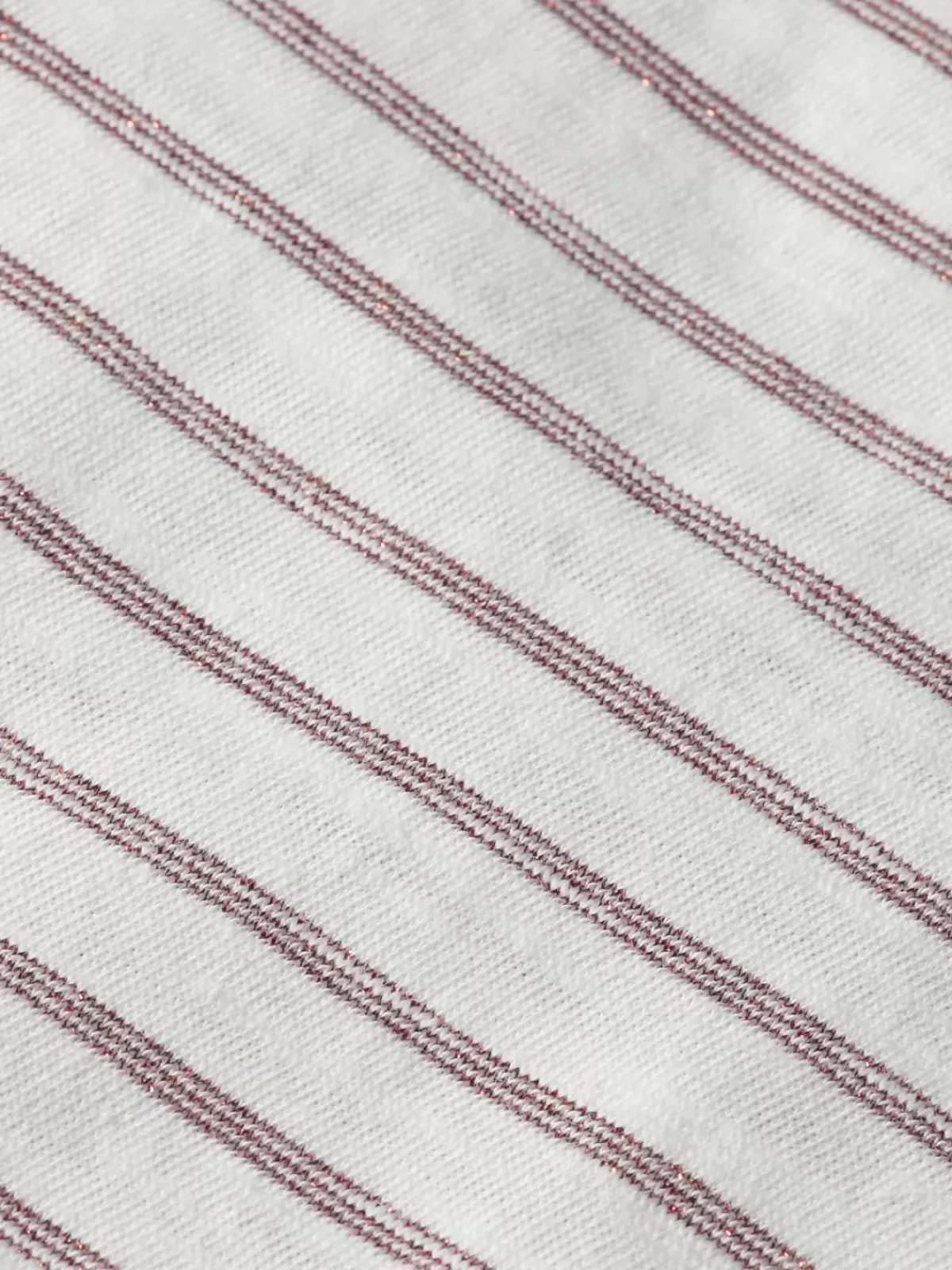 Best RELAXED FIT LUREX STRIPE T-SHIRT Women Tops & T-shirts
