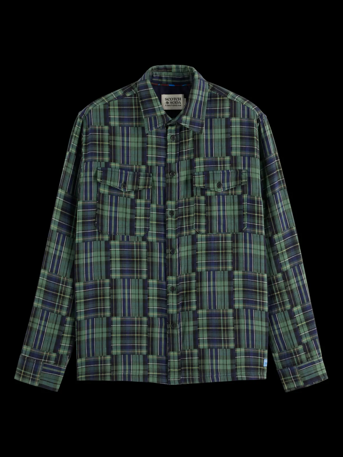 Sale Relaxed fit patchwork shirt Shirts