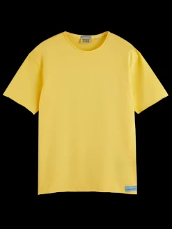Fashion Relaxed fit raw edge t-shirt T-shirts & Polo Shirts