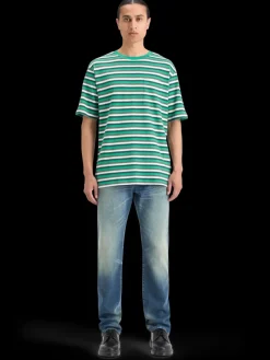 Best RELAXED FIT STRUCTURE STRIPE T-SHIRT T-shirts & Polo Shirts