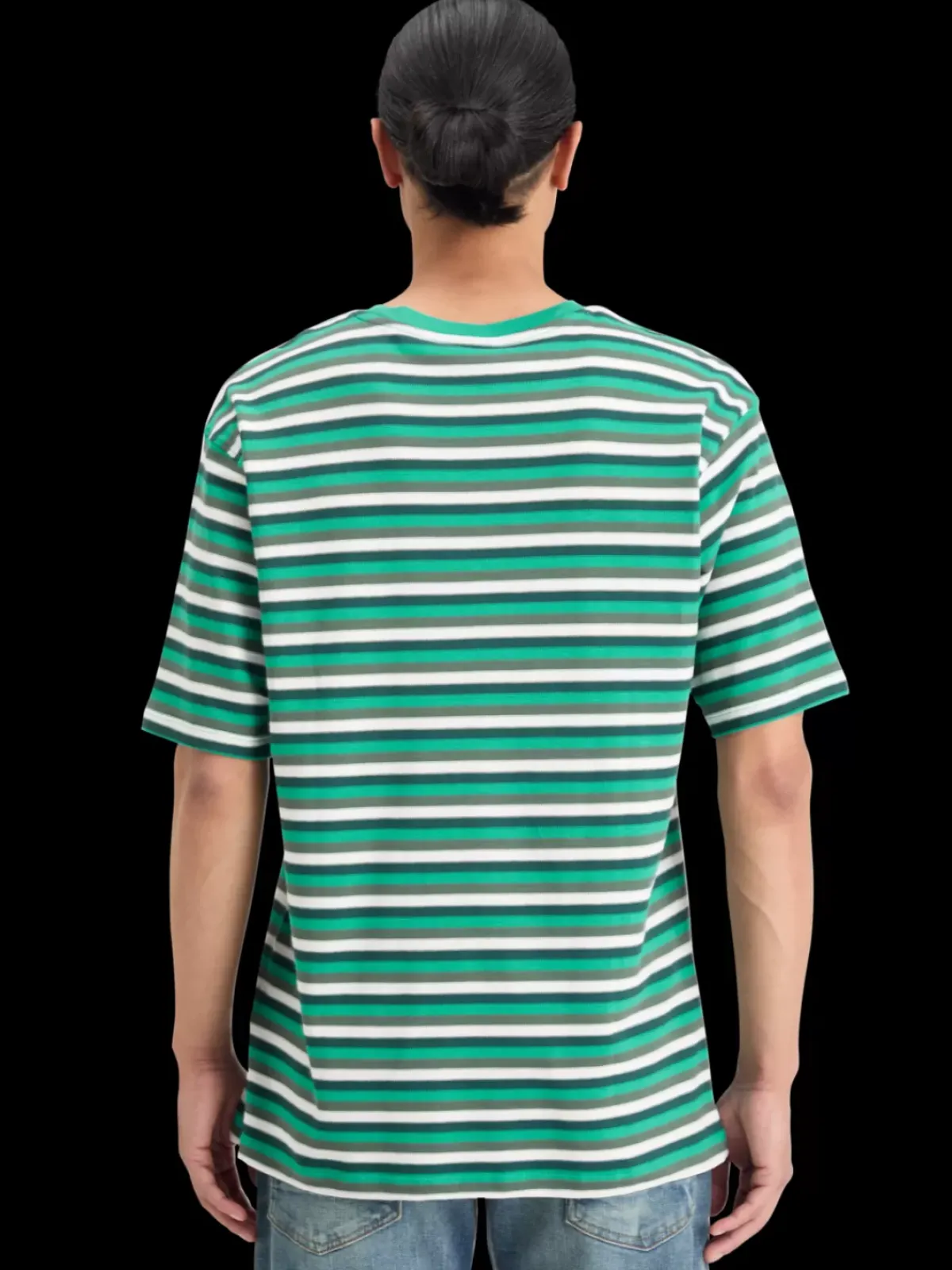 Best RELAXED FIT STRUCTURE STRIPE T-SHIRT T-shirts & Polo Shirts