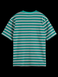 Best RELAXED FIT STRUCTURE STRIPE T-SHIRT T-shirts & Polo Shirts
