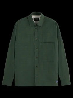 Fashion Relaxed fit yarn-dyed micro-check shirt Shirts
