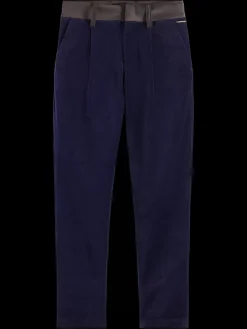 Fashion RELAXED SLIM-FIT VELVET DRESSED PANTS Kids/BOY Pants