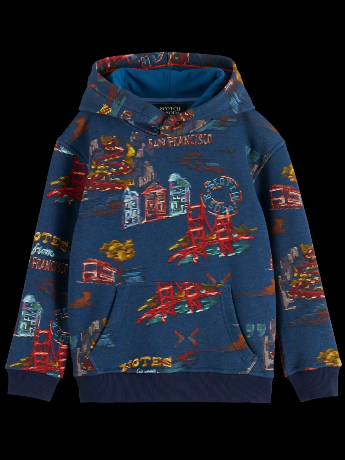 Outlet RELAXED-FIT ALLOVER PRINTED HOODIE Kids/BOY Sweatshirts & Hoodies