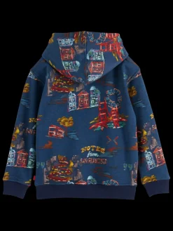 Outlet RELAXED-FIT ALLOVER PRINTED HOODIE Kids/BOY Sweatshirts & Hoodies