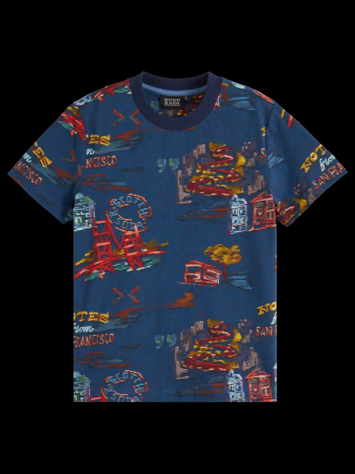 Hot Relaxed-fit allover printed t-shirt Kids/BOY T-shirts