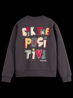 Fashion RELAXED-FIT ARTWORK CREWNECK Kids Sweatshirts & Hoodies