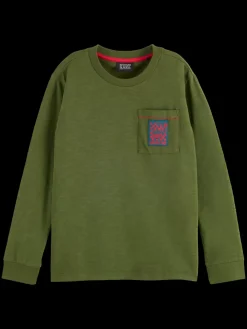 Clearance RELAXED-FIT LONG-SLEEVED T-SHIRT Kids/BOY T-shirts